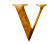 V